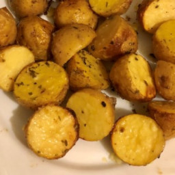 Garlic and Vinegar Roasted Potatoes Recipe