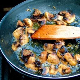 Garlic Butter Fried Mushrooms