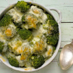 Garlic-Cheese Broccoli