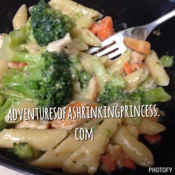 Garlic Chicken and Broccoli Pasta 21 Day Fix Approved