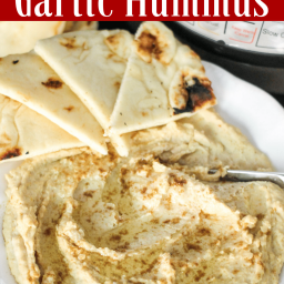 Garlic Hummus Recipe (Instant Pot)