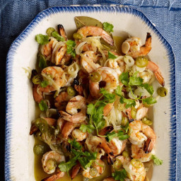 Garlic-Oregano Grilled Shrimp (Camarones Asada en Escabeche)