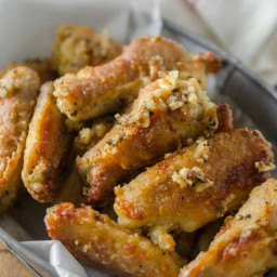 Garlic Pepper Chicken Wings Recipe