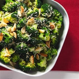 Garlic Roasted Broccoli with Parmesan Cheese Recipe