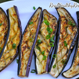 Garlic Roasted Japanese Eggplant