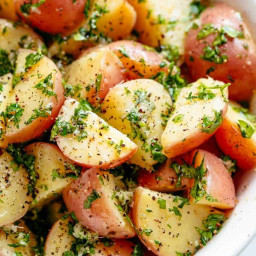 Garlicky Herb Red Potato Salad