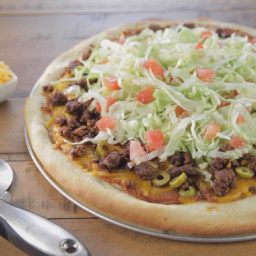 Garth's Taco Pizza