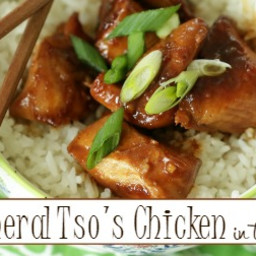General Tso Chicken in the Crock Pot