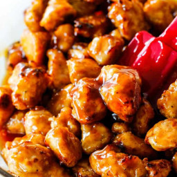 General Tso's Chicken (Baked!)
