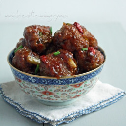 General Tso’s Meatballs (Low Carb and Gluten Free)