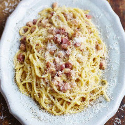 Gennaro's classic spaghetti carbonara