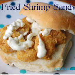 Pan Fried Shrimp Sandwich