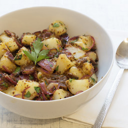 German-Style Potato Salad with Vegan Bacon