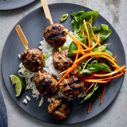 Get Creative with Beef Dinners with Thai Beef Skewers