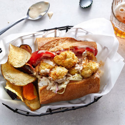Get Your Veg On With Cauliflower Po’boy Sandwiches