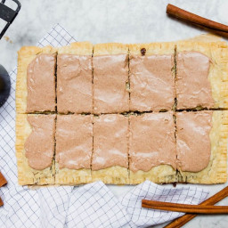 Giant Brown Sugar Cinnamon Pop Tarts - Gluten-Free and Vegan