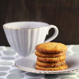 Ginger and Sesame Cookies