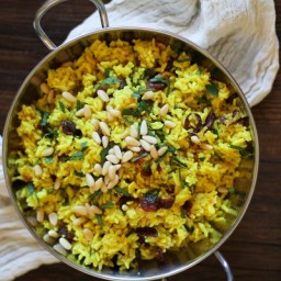 Ginger and Turmeric Aromatic Rice