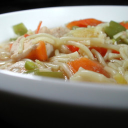 Ginger-Chicken Noodle Soup (Crock Pot)