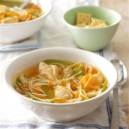Ginger Chicken Noodle Soup Recipe