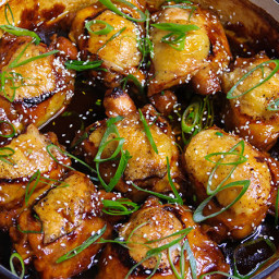 Ginger Garlic and Soy Braised Chicken