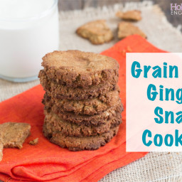 Ginger Snap Cookies (Grain Free)