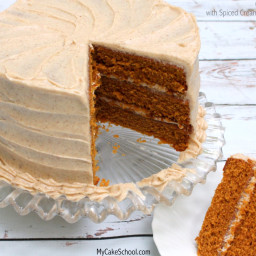 Gingerbread Cake {Scratch} with Spiced Cream Cheese Frosting