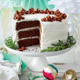 Gingerbread Cake with Buttermilk Frosting
