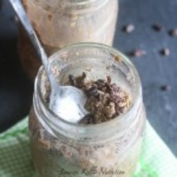 Gingerbread Chocolate Overnight Oats