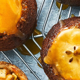 Gingerbread & Pear Upside-Down Cakes