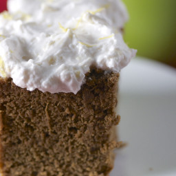 Gingerbread Snack Cakes with Lemon Whipped Frosting