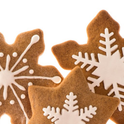 Gingerbread Snowflakes