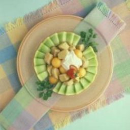 Gingered Pork and Melon Salad