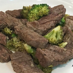 Gingery Broccoli and Beef