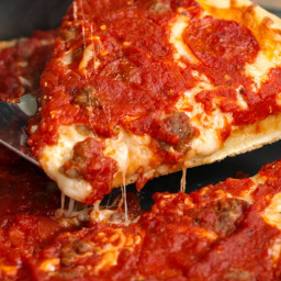 Gino's Deep Dish Chicago Style Pizza Copycat