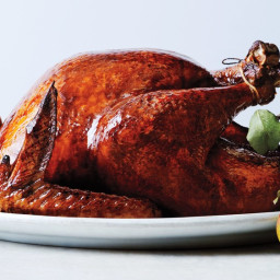 Glazed and Lacquered Roast Turkey