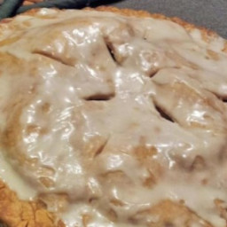 Glazed Apple Cream Pie Recipe
