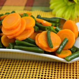 Glazed Green Beans and Carrots
