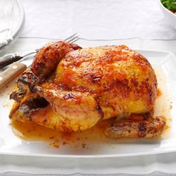 Glazed Roast Chicken