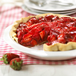 Glazed Strawberry Pie