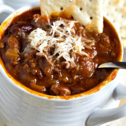Glenn’s Sweet and Spicy Slow Cooker Chili