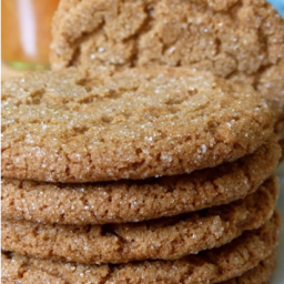 Gluten and Dairy Free Ginger Snap Cookies