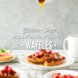 Gluten-Free Almond Flour Waffles