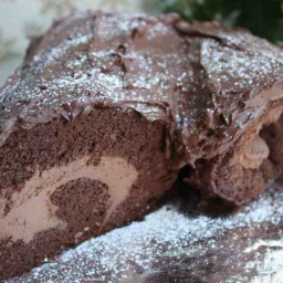 Gluten-free and Dairy-free Chocolate and Chestnut Roulade