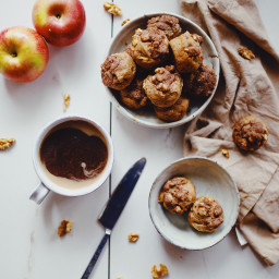 Gluten Free Apple Muffins with Cinnamon Crumble