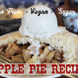 Gluten Free Apple Pie Recipe - Sugar Free!