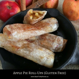 Gluten Free Apple Pie Roll-Ups