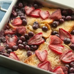 Gluten-Free Baked Berry French Toast