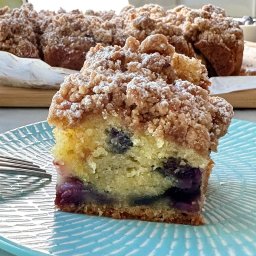 Gluten-Free Blueberry Crumb Cake