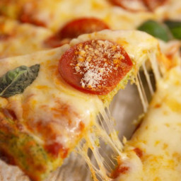 Gluten-Free Broccoli Crust Pizza Recipe